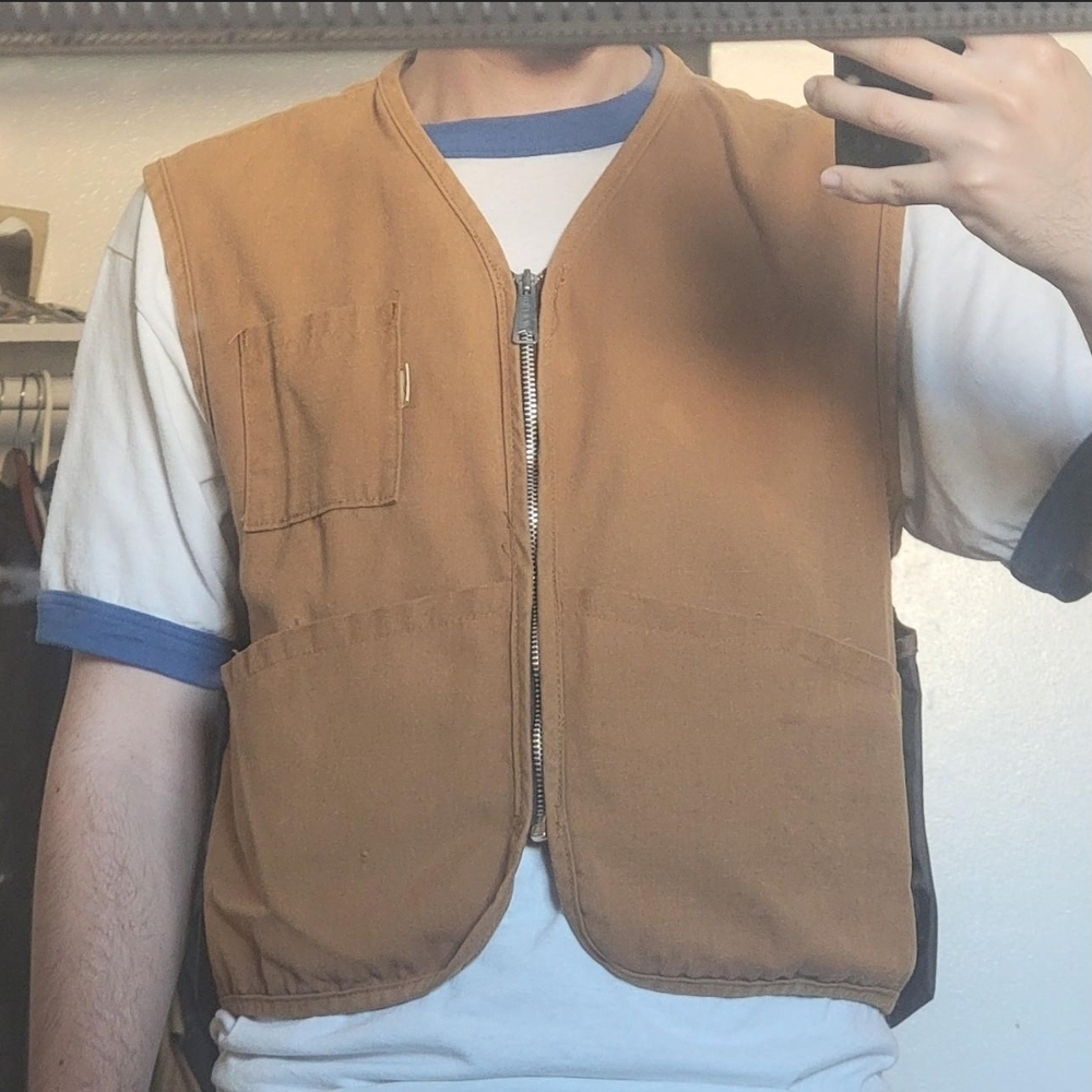 Men's 70s Brown Vest